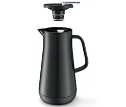 Isolierkanne, 1l, schwarz