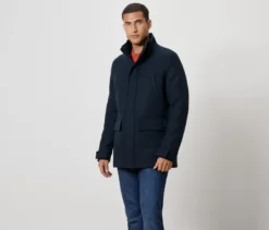 Jacke mit Wolle