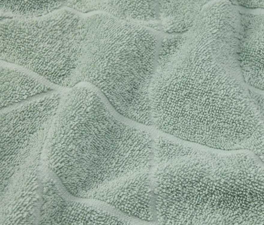 Jacquard-Badetuch, salbei