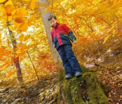 JAKO-O Kinder-Robustjacke, tomatenrot