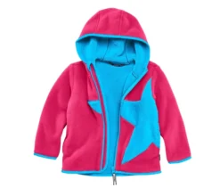 Jako-O Kuschelfleecejacke, traube