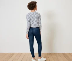 Jeggings, Denim-Optik, dark blue