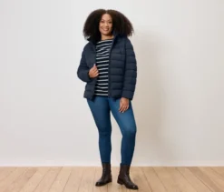 Jeggings, Denim-Optik, mid blue