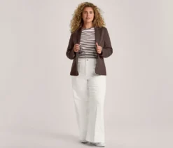 Jerseyblazer, braun