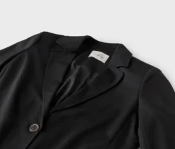 Jerseyblazer, schwarz