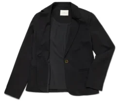 Jerseyblazer, schwarz