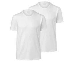 2 Jersey-Halbarm-Unterhemden