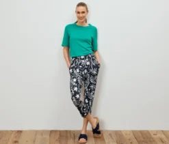 3/4-Jerseyhose, Alloverprint