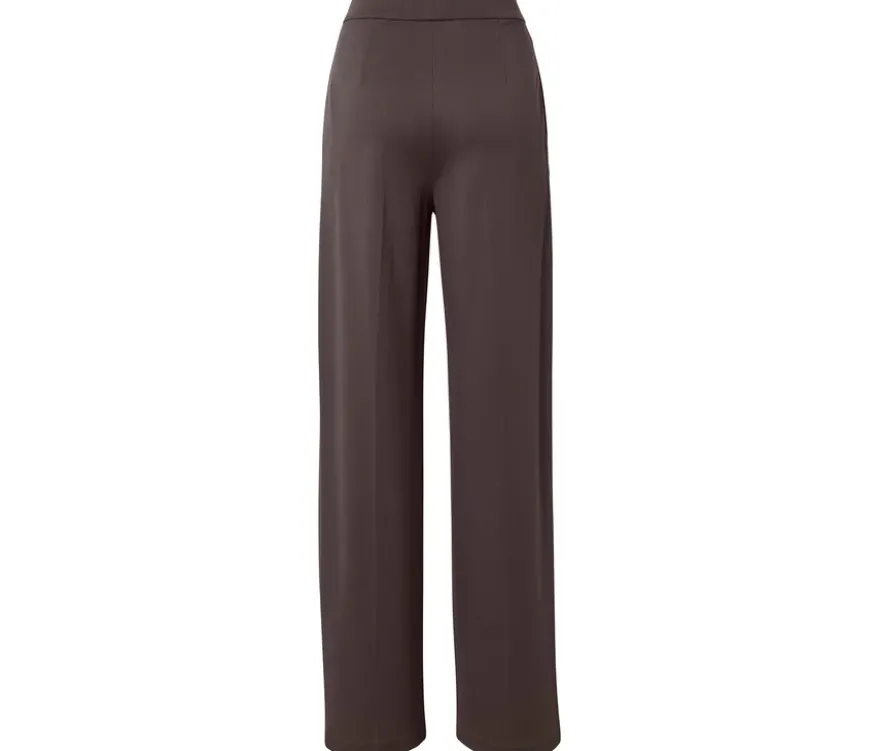Jerseyhose mit Biese, braun