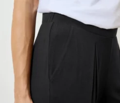 3/4-Jerseyhose, schwarz