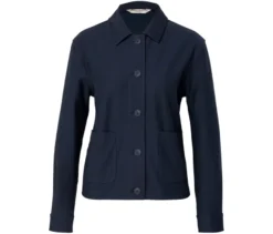 Jerseyjacke, dunkelblau