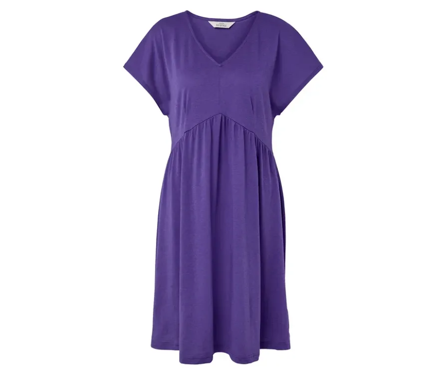 Jerseykleid, lila