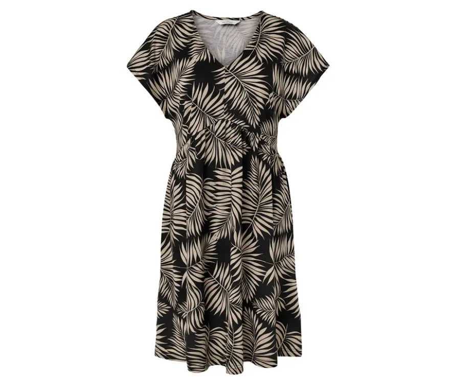 Jerseykleid mit Alloverprint