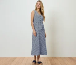 Jerseykleid mit Knoten