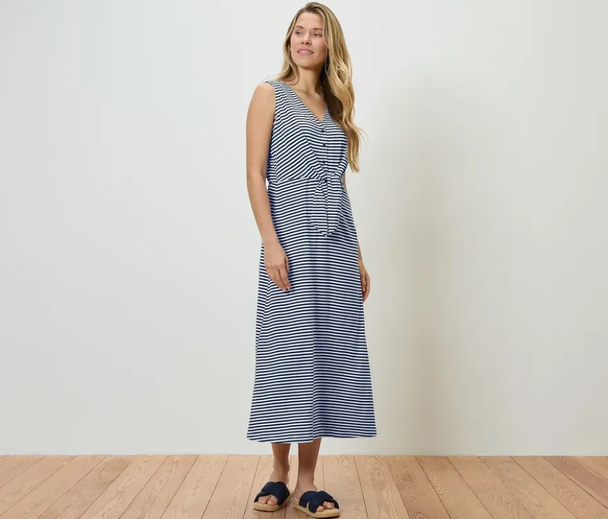 Jerseykleid mit Knoten