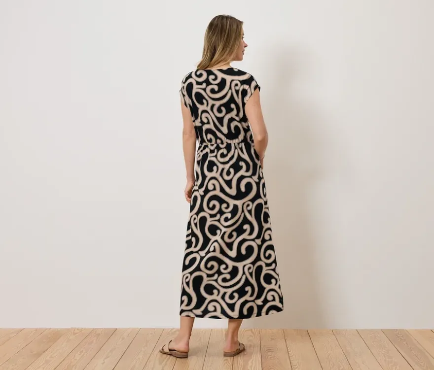 Jerseykleid mit Knoten