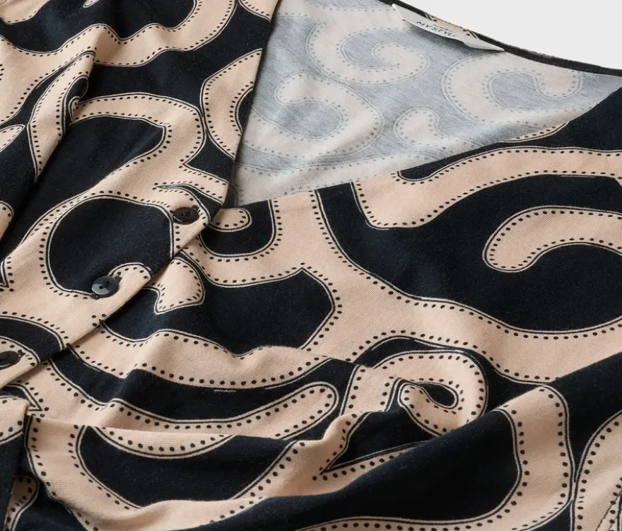 Jerseykleid mit Knoten