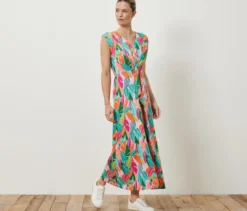 Jerseykleid mit Knoten