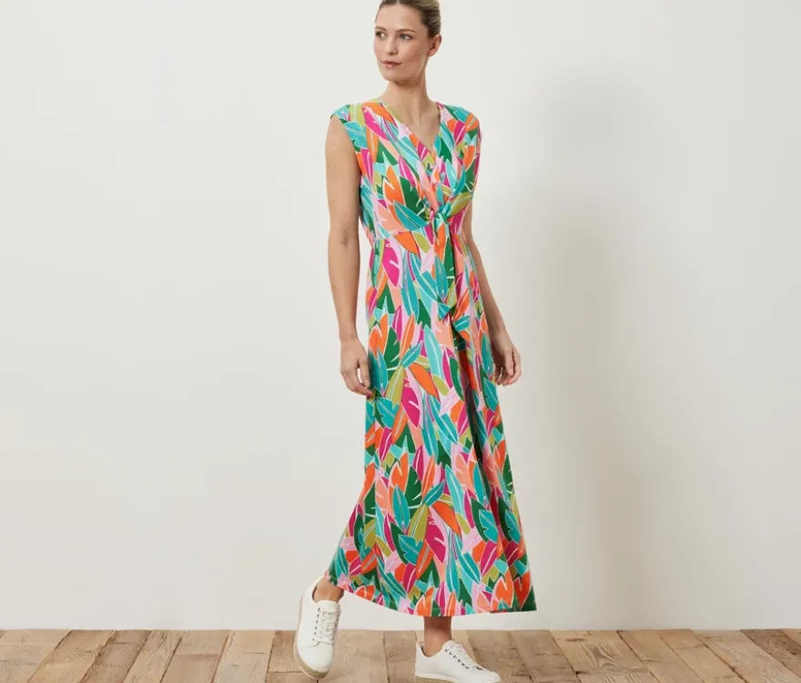 Jerseykleid mit Knoten