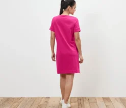 Jerseykleid, pink