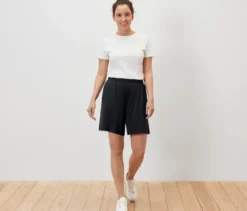 Jerseyshorts, schwarz