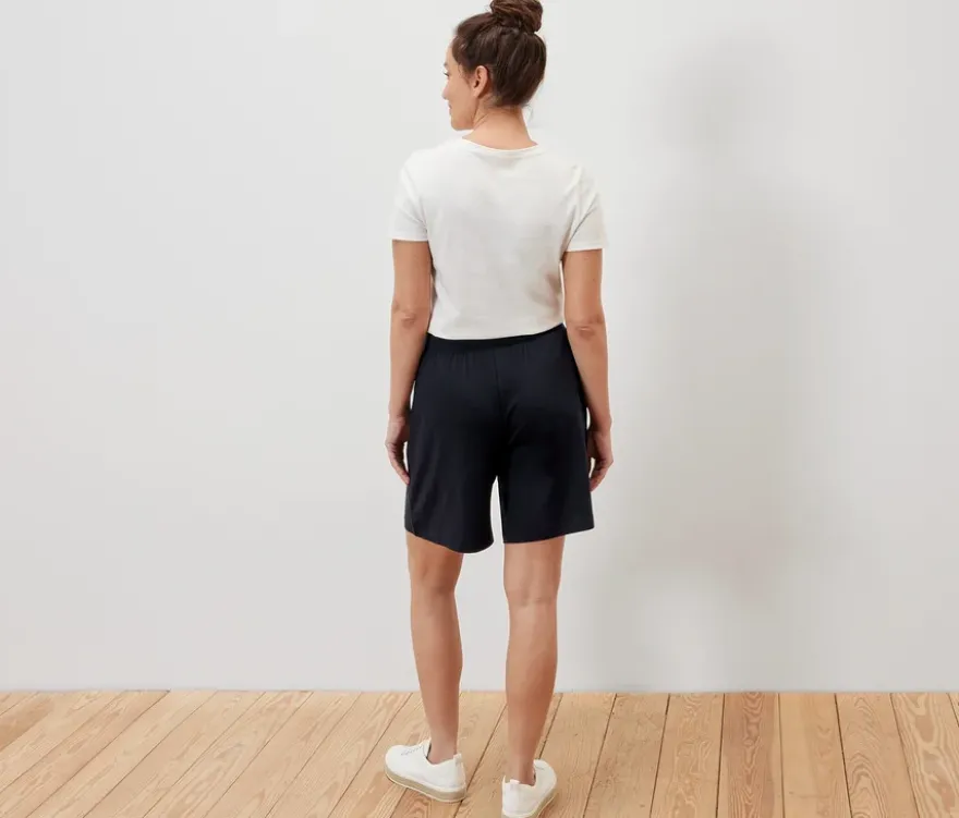 Jerseyshorts, schwarz