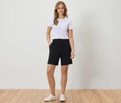 Jerseyshorts, schwarz