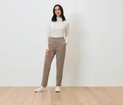 Joggpants, beige meliert