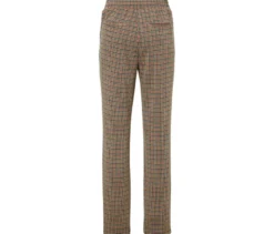 Joggpants mit Hahnentritt-Jacquard