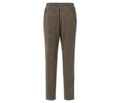 Joggpants mit Hahnentritt-Jacquard