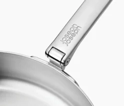 Joseph Joseph Edelstahl-Bratpfanne »Space Steel«, 24 cm