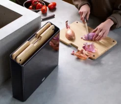 Joseph Joseph Folio™ Steel Bamboo Schneidebretter