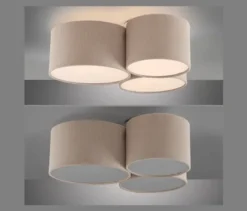 JUST LIGHT Deckenleuchte »DURO«