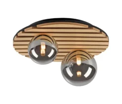 JUST LIGHT Deckenleuchte »Green Stika«
