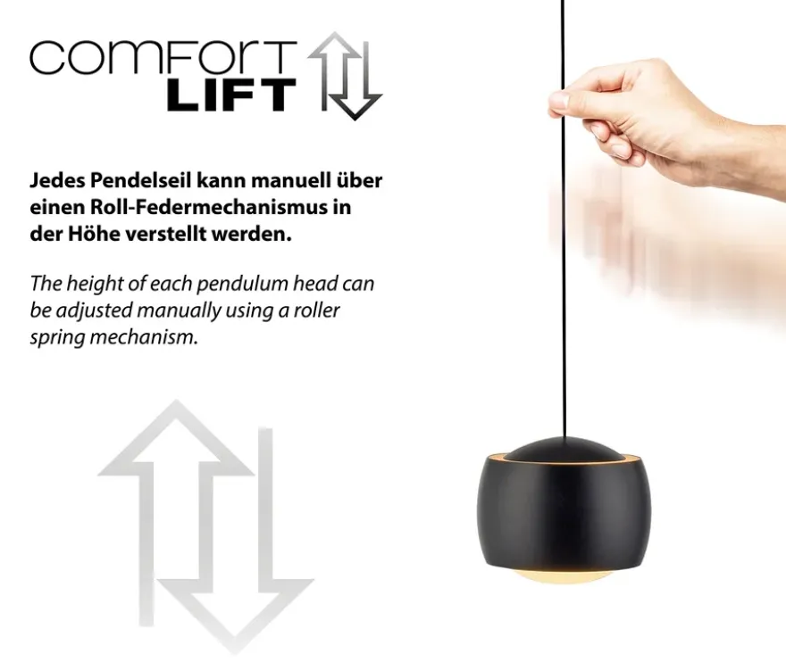 Just Light LED-Pendelleuchte »Ballini«, 1-flammig