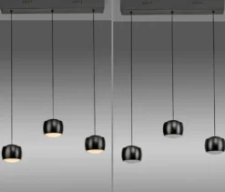 Just Light LED-Pendelleuchte »Ballini«, 3-flammig