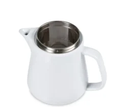 Kaffeebereiter Keramik, weiß