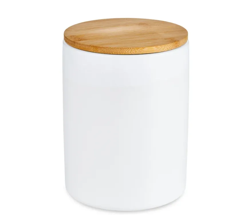 Kaffeedose, Keramik, 500g, weiß