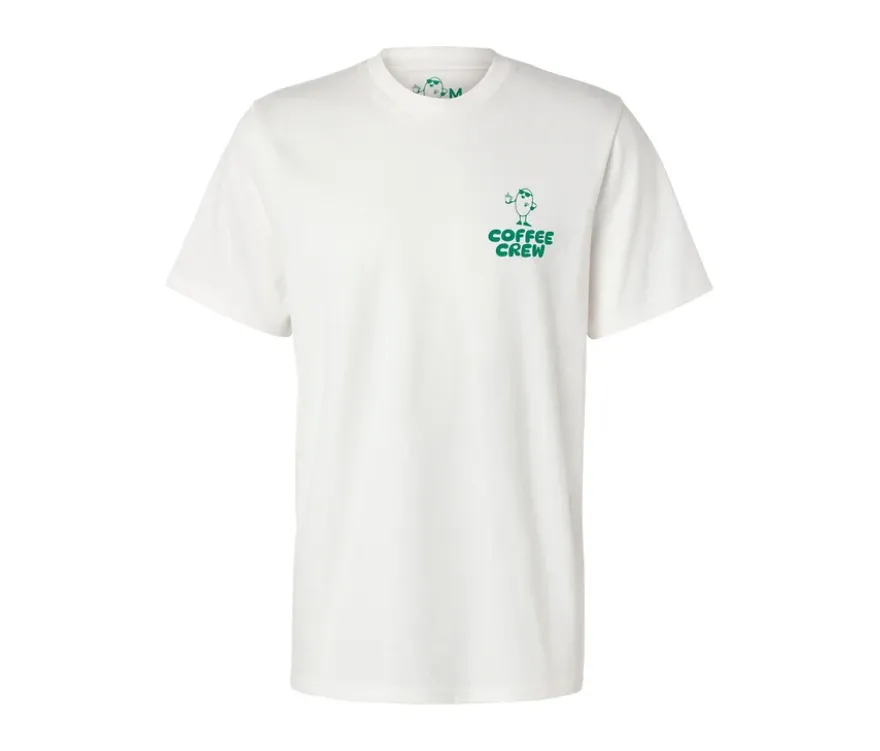 Kaffee-Geschenkset "Coffee Shirt" - 1 x 250 g Omni-Roast Ganze Bohne und Coffee Crew T-Shirt