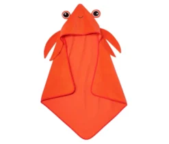 Kapuzenhandtuch in Krabbenform