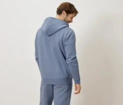 Kapuzenjacke, blau