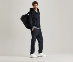Kapuzenjacke, navy