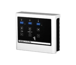 Karibu Fasshaus »Orkla«, naturfarben, inkl. 9 kW-Ofen mit externer Steuerung