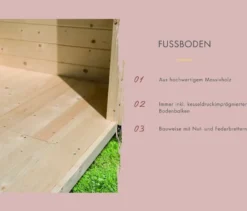 Karibu Fasssauna »Frieda 3«