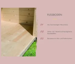 Karibu Fasssauna »Frieda 1«