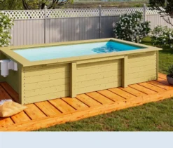 Karibu Gartenpool-Set, ca. 305 x 182 cm
