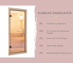 Karibu Saunahaus »Gwen Premium«