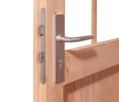 Karibu Saunahaus-Set »Rahlau A«, inkl. 9 kW-Bio-Ofen mit externer Steuerung