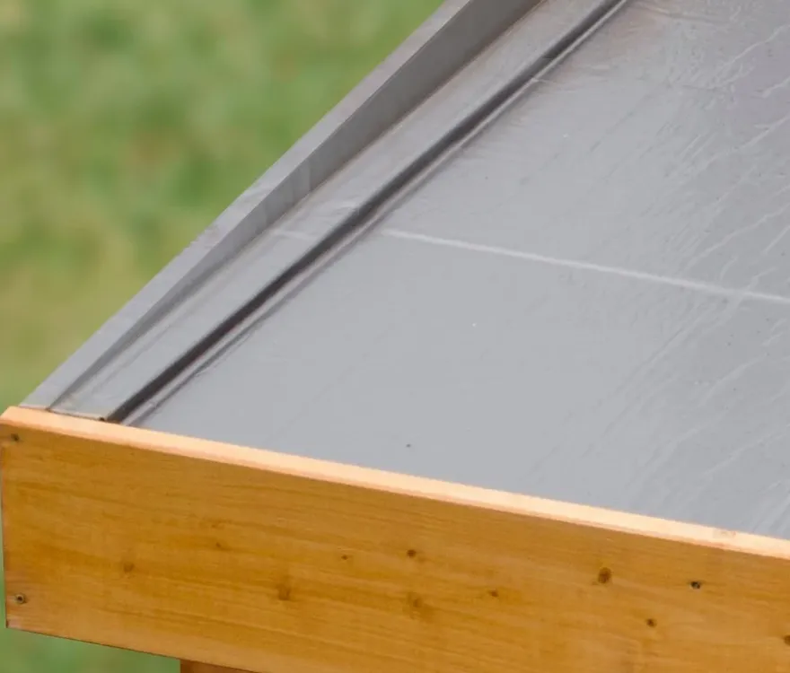 Karibu Saunahaus-Set »Rahlau A«, inkl. 9 kW-Bio-Ofen mit externer Steuerung