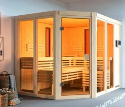Karibu Sauna »Scarlett Plus«, Bio